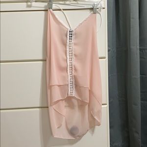 Light pink tank top